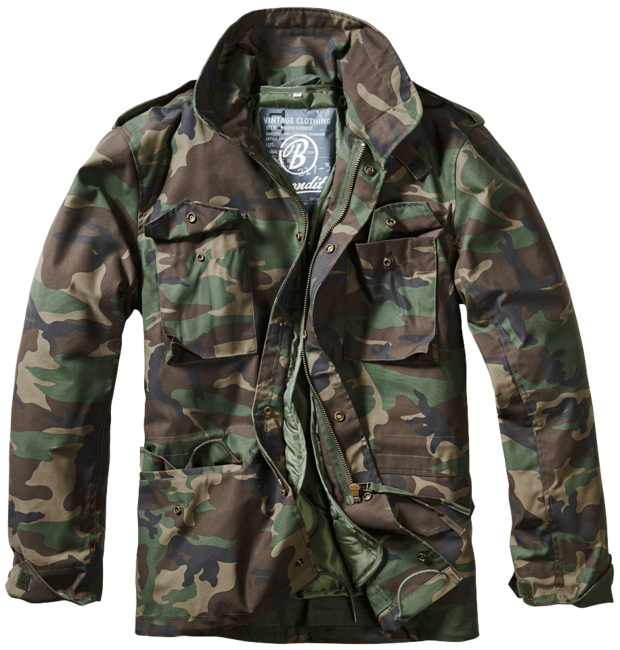 Brandit M65 Classic демісезонна куртка, woodland
