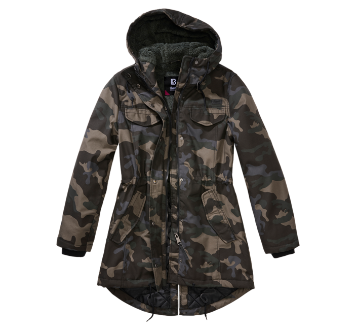 Brandit Marsh lake софтшел куртка жіноча з капюшоном, darkcamo