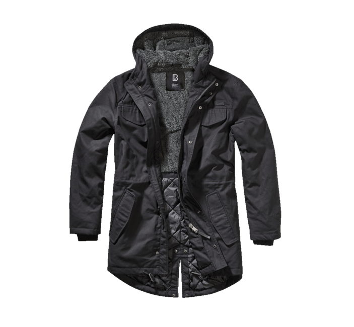 Brandit Marsh Lake Teddyparka, чорна