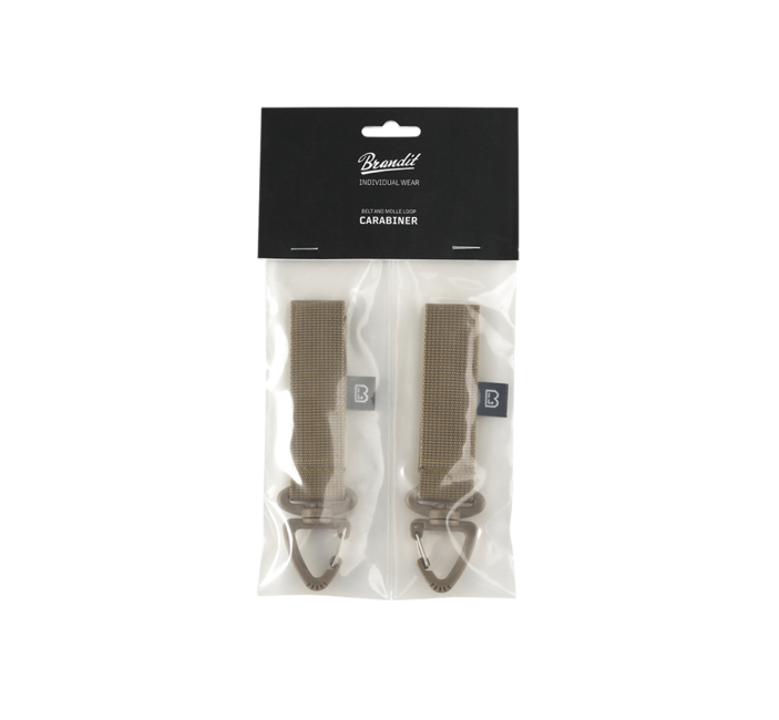 Brandit карабін MOLLE 2 pack, коричневий