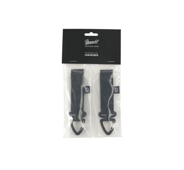 Brandit карабін MOLLE 2 pack, чорний