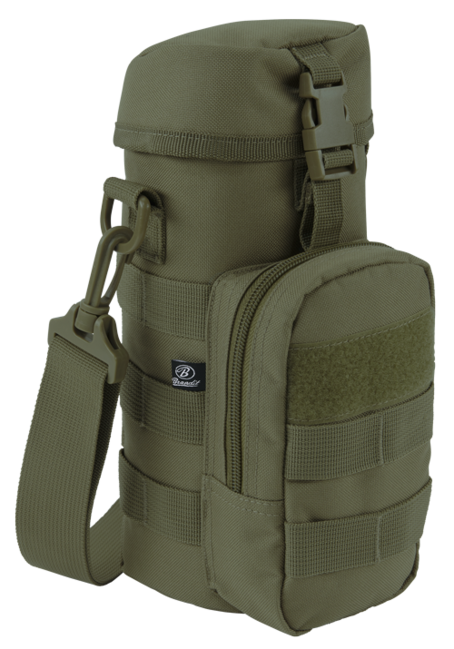 Brandit Molle чохол на пляшку з кишенею II, оливковий