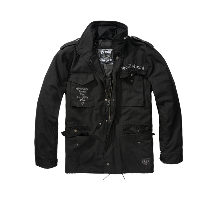 Brandit Motörhead M65 Classic куртка, чорна