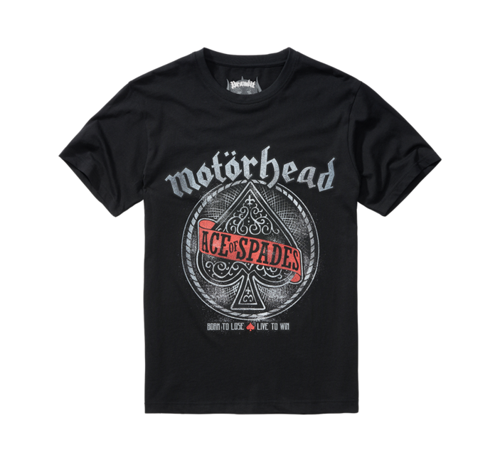 Brandit Motörhead Ace of Spade футболка, чорна