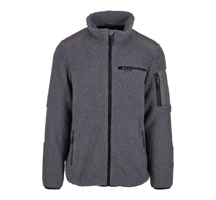 Brandit Ramble куртка флісова чоловіча Teddyfleece, антрацитова