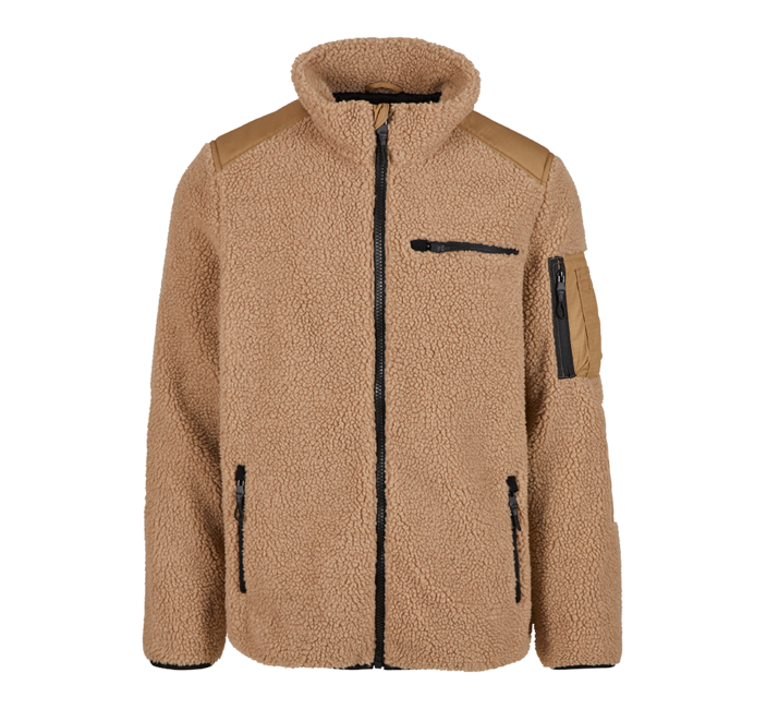 Brandit флісова куртка Ramble Teddyfleece чоловіча, верблюжа