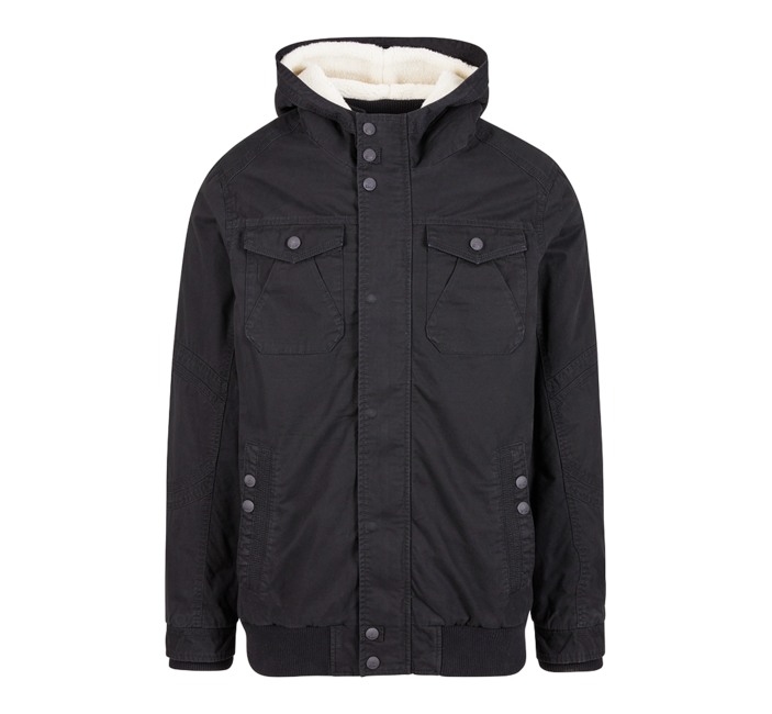 Brandit Meadow Jacket зимова куртка чоловіча, чорна