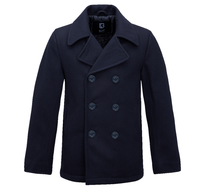 Brandit Pea Coat морська куртка, темно-синя