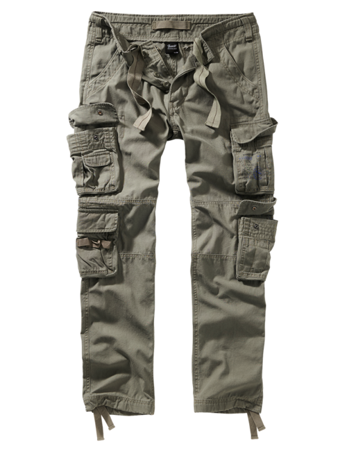 Brandit Pure Slim Fit штани, оливкові