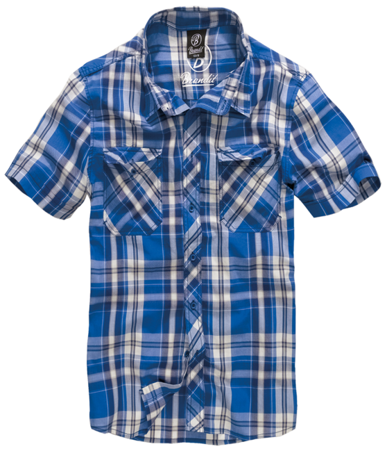 Brandit Roadstar рубашка з короткими рукавами, синя