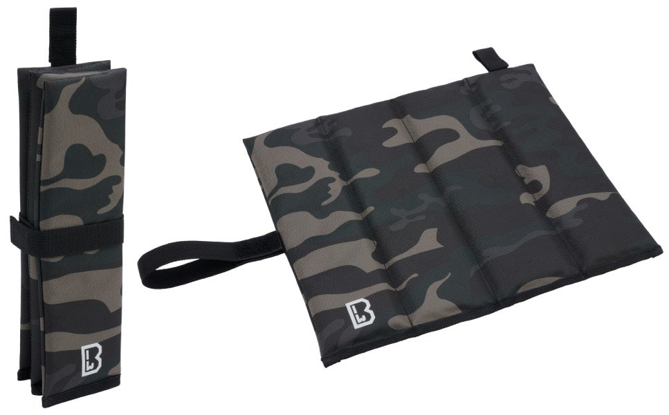 Brandit складаний сидячий килимок, darkcamo