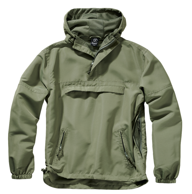 Brandit Summer Windbreaker куртка, оливкова