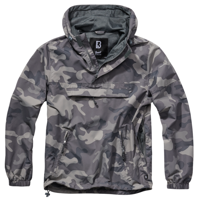 Brandit Summer Windbreaker куртка, сіра камуфляж