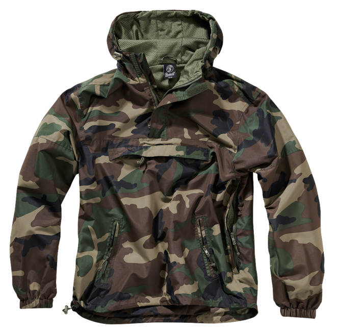 Brandit Summer Windbreaker куртка, woodland