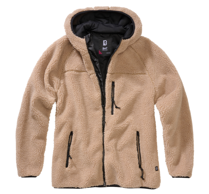 Brandit Teddy флісова куртка жіноча, верблюжий