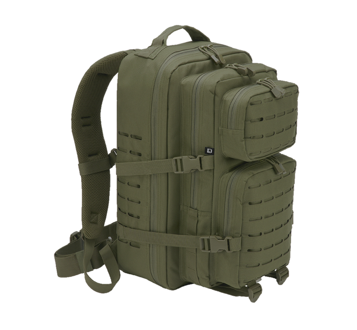Brandit US Cooper Lasercut Large рюкзак 40L, оливкова