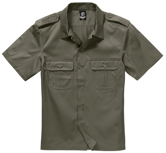 Brandit сорочка з коротким рукавом, оливкова