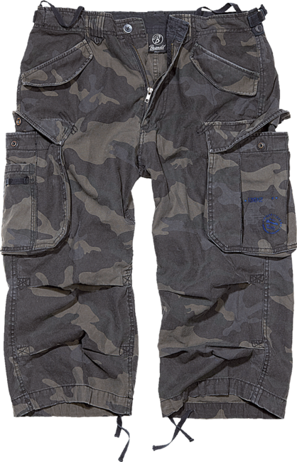 Brandit Industry Vintage бріджі 3/4, darkcamo