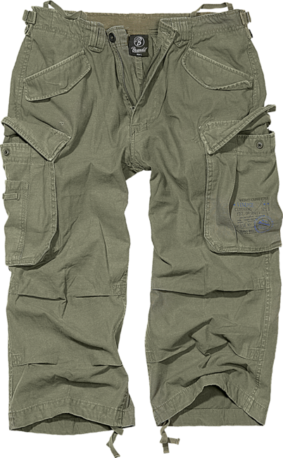 Brandit Industry Vintage бріджі 3/4, оливкові