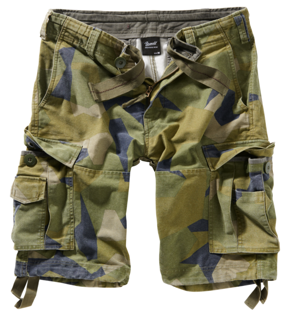 Brandit Vintage шорти, swedish камуфляж M90