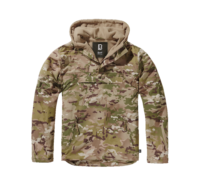 Brandit Windbreaker куртка тактична, тактичний камуфляж