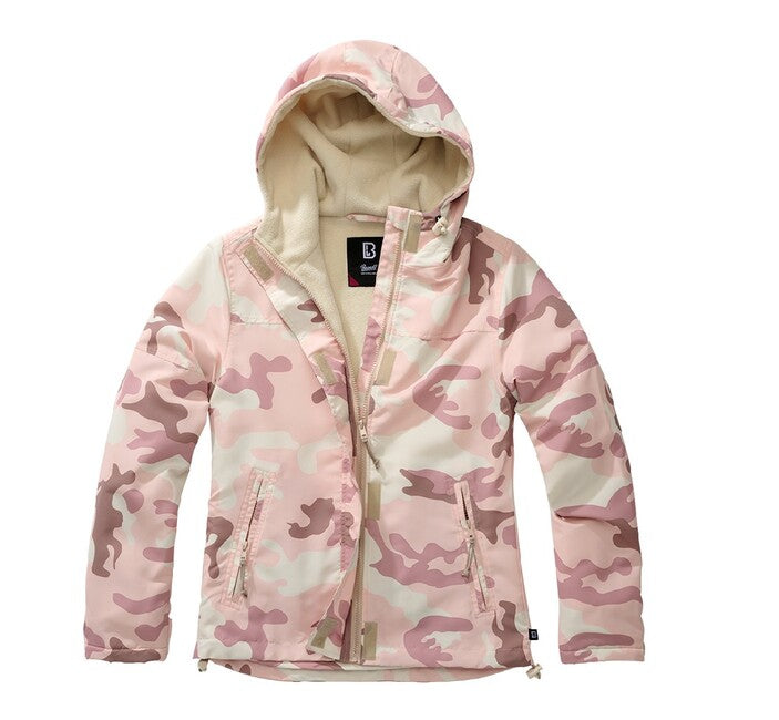 Brandit Windbreaker Frontzip куртка жіноча, candy camo