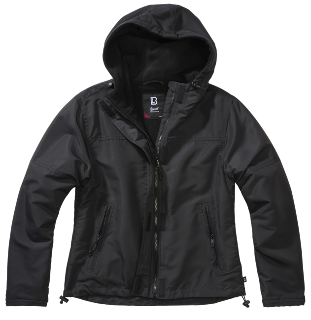 Brandit Windbreaker Frontzip куртка жіноча, чорна