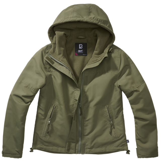 Brandit Windbreaker Frontzip куртка жіноча, оливкова