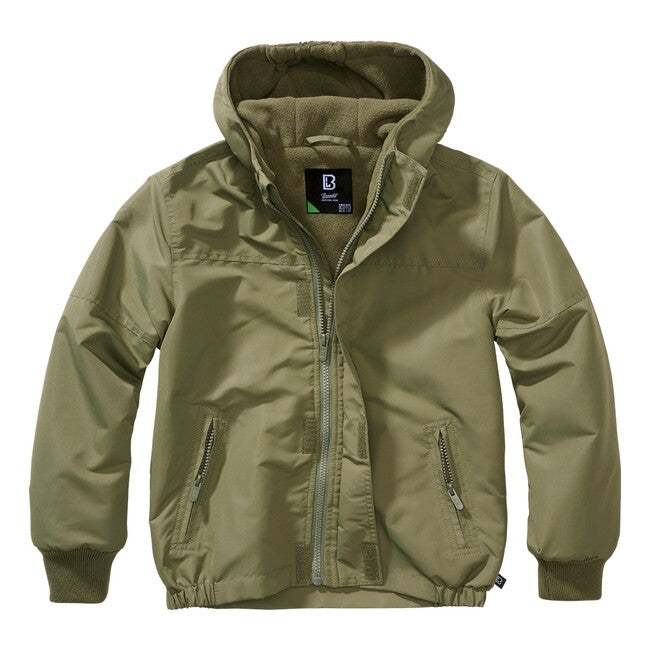 Brandit Windbreaker Frontzip куртка дитяча, оливкова
