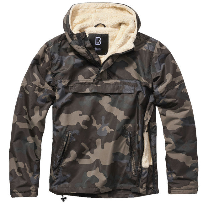 Brandit Windbreaker Sherpa куртка, darkcamo