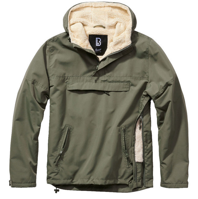 Brandit Windbreaker Sherpa куртка, оливкова
