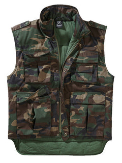 Brandit Ranger утеплена жилет, woodland