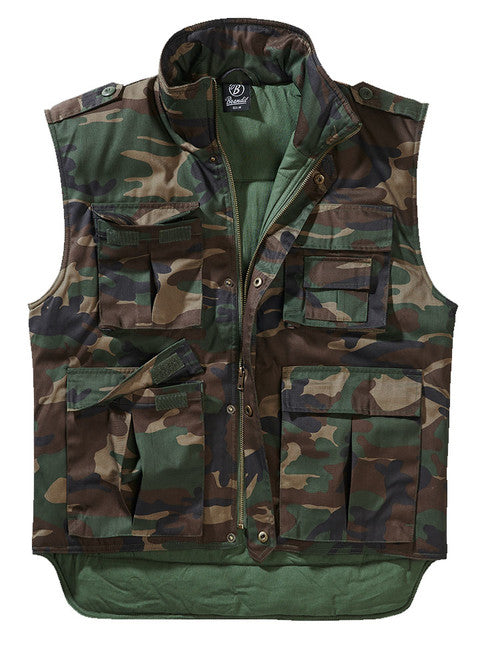 Brandit Ranger утеплена жилет, woodland