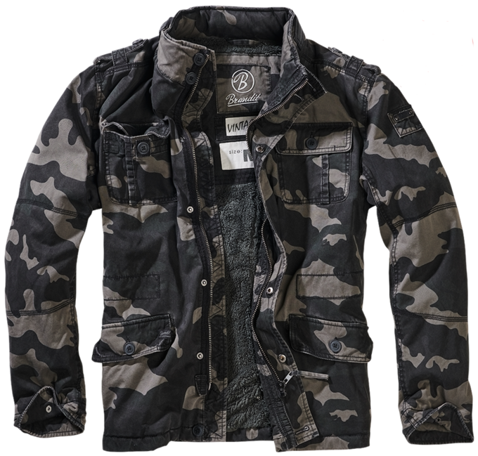 Brandit Britannia зимова куртка, darkcamo