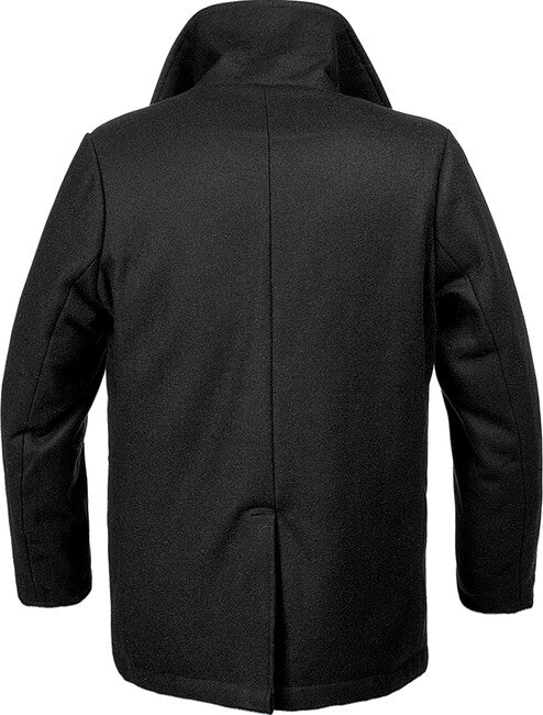 Brandit Pea Coat пальто чоловіче, чорне