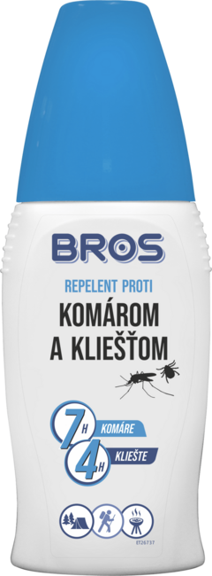 BROS репелент проти комарів та кліщів 100 ml