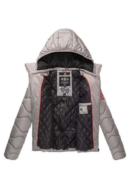 Navahoo KEY COLOR зимова куртка жіноча з капюшоном, сіра