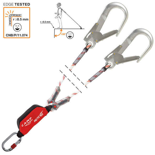 CAMP Retexo Rope Double комплект безпеки для роботи на висоті 150 см