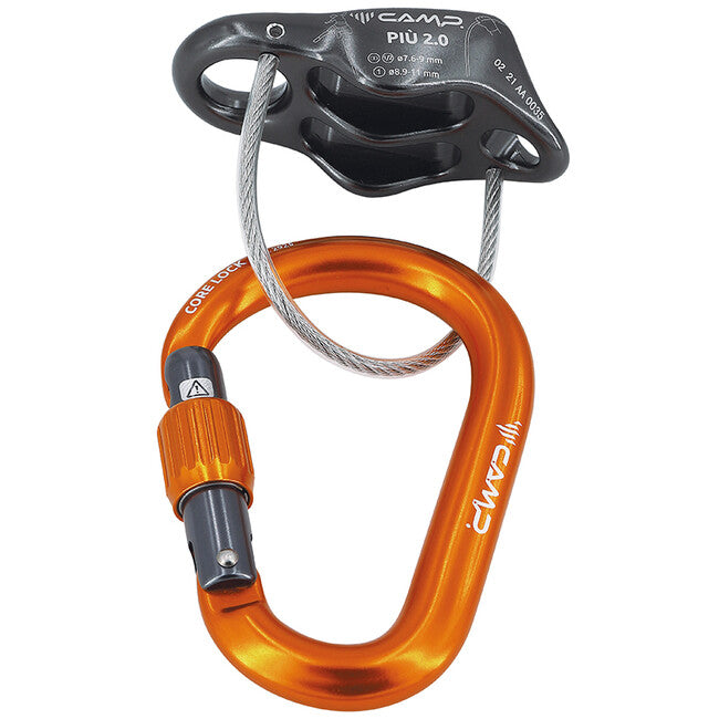 CAMP Piu 2.0 страховувальний і спускний набір Belay Kit