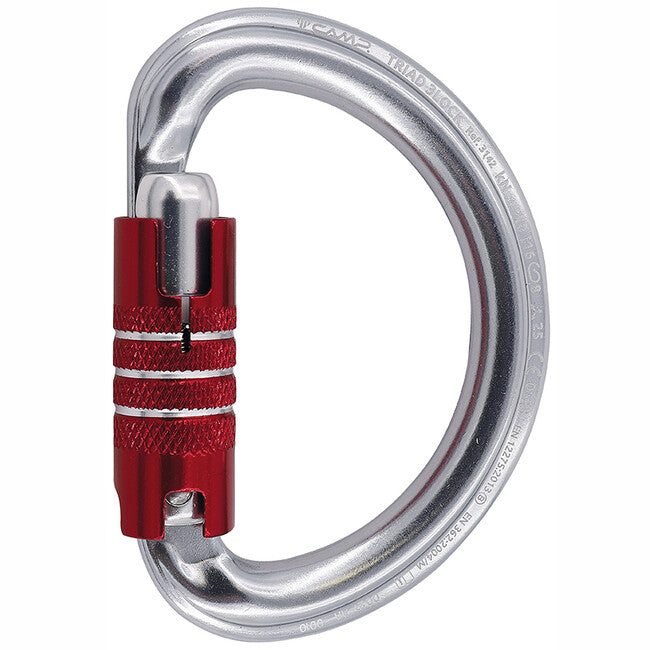 CAMP Triad полукруглий карабін 3Lock