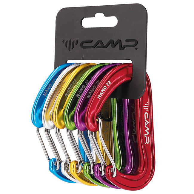 CAMP Nano22 Nano 22 Rack Pack набір 6 шт. "D" карабін "D" 6 шт.