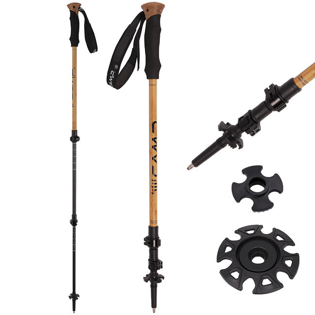 CAMP Backcountry Bamboo треккінгові палиці, 63 - 135 см