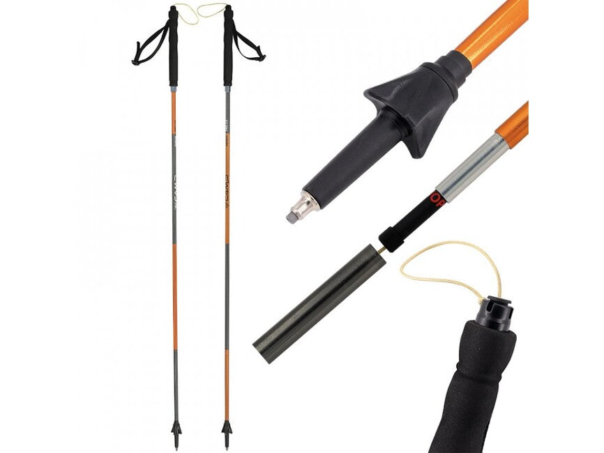 CAMP Xenon Pro 2 ультралегкі складні бігові палиці 115-135 см
