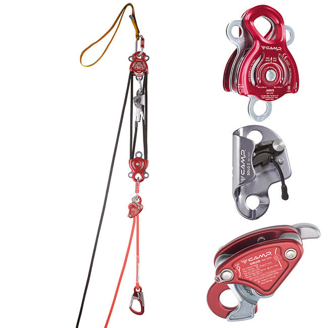 CAMP Rescue Kit Druid Evo рятувальний набір із вбудованою лебідкою 50 м
