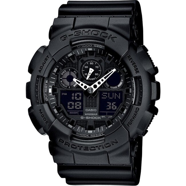 Casio G-Shock GA-100-1A1ER годинник, чорний