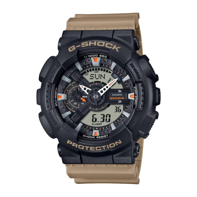 Casio G-Shock GA-110TU-1A5ER годинник, чорний/коричневий