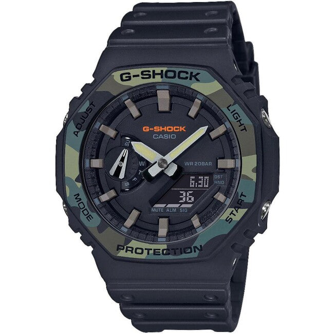 Casio G-Shock GA-2100SU-1AER годинник, чорний