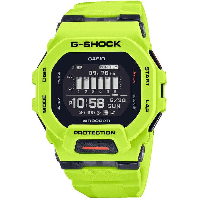 Casio G-Shock GBD-200-9ER годинник, чорний/жовтий