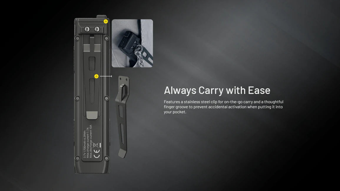 Nitecore EDC27 перезаряджаний ліхтар UHi