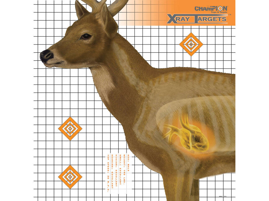 Champion Deer X-Ray мішень, 6шт.